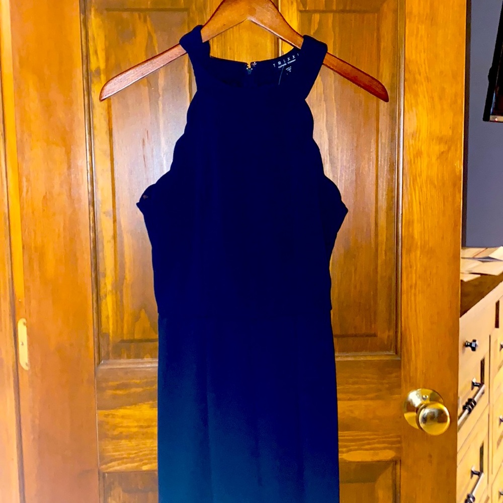 Navy blue jumpsuit